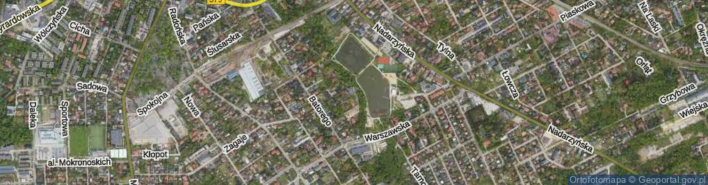 Zdjęcie satelitarne Mieszka I ul.